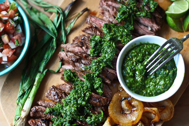 The Joy of Kosher Delicious Grilled Steaks with Chimichurri by Jamie Geller