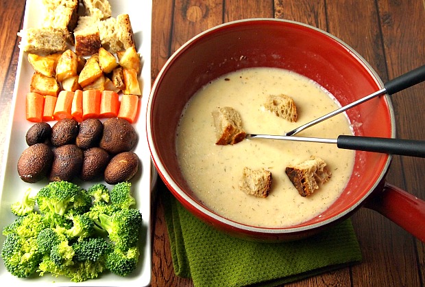The Joy of Kosher Dill Havarti Fondue By Tamar Genger