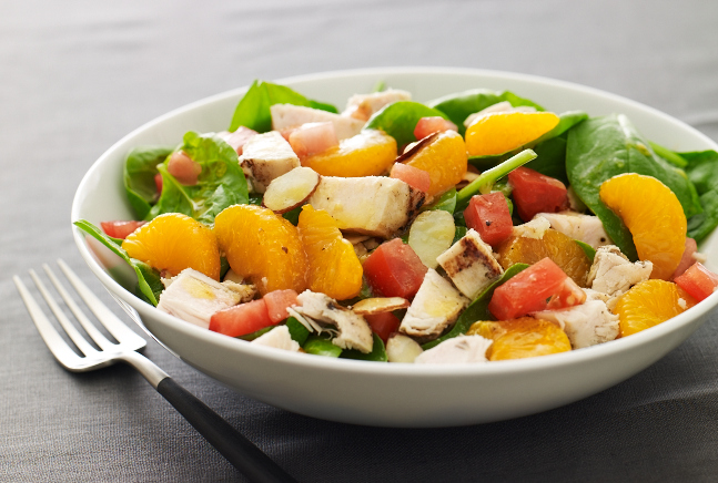 The Joy of Kosher Mandarin Spinach Salad by Jamie Geller