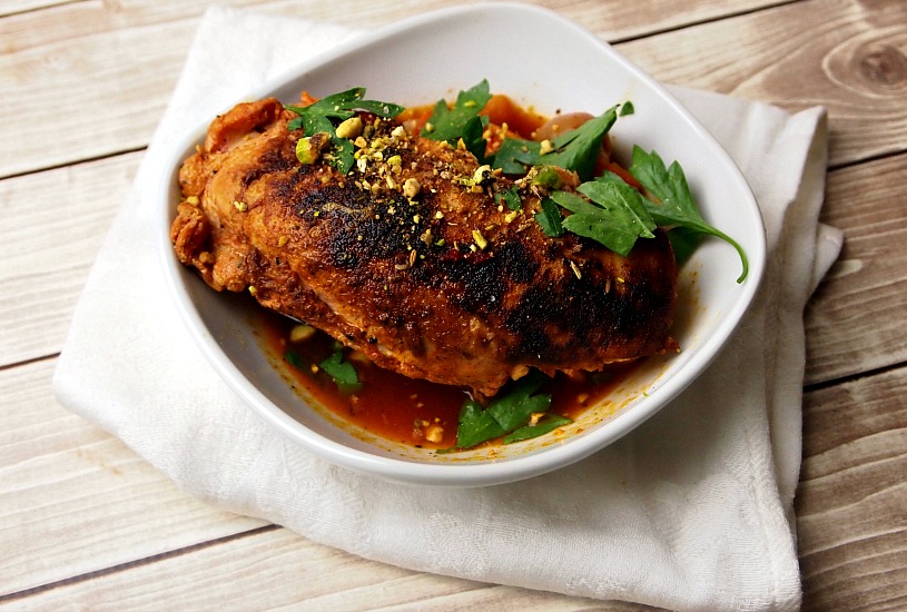 The Joy of Kosher Chicken With Saffron and Dukkah by Tamar Genger