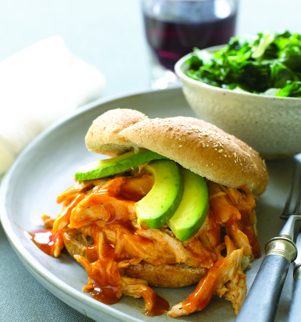 The Joy of Kosher BBQ Pulled Chicken Sandwiches by Jamie Geller