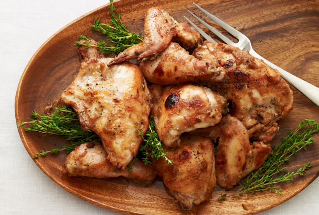 The Joy of Kosher Date Glazed Roast Chicken by Jamie Geller