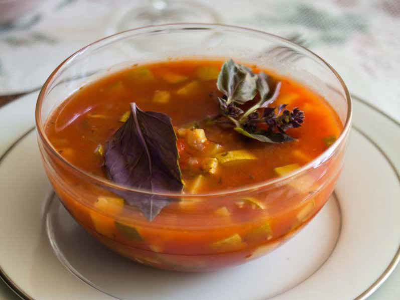 Kosher Scoop Tomato Squash Soup by Estee Kafra