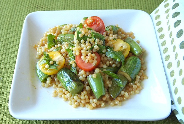 ROASTED VEGETABLE COUSCOUS By Tamar Genger from JoyofKosher.com