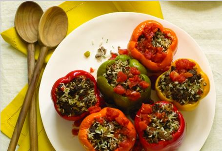 Stuffed Peppers By Jamie Geller from JoyofKosher.com