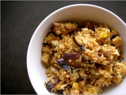 Mushroom Fried Rice By Tamar Genger from JoyofKosher.com
