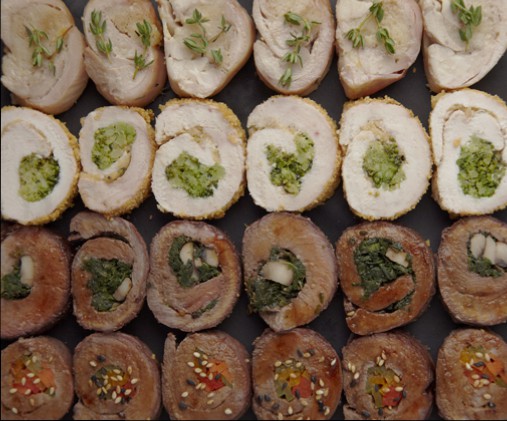 Quick Thyme Bread Stuffed Chicken by Jamie Geller from JoyofKosher.com