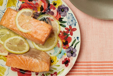 Simple Baked Salmon by Jamie Geller from JoyofKosher.com