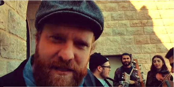 Alex Clare at the Kotel (Western Wall)