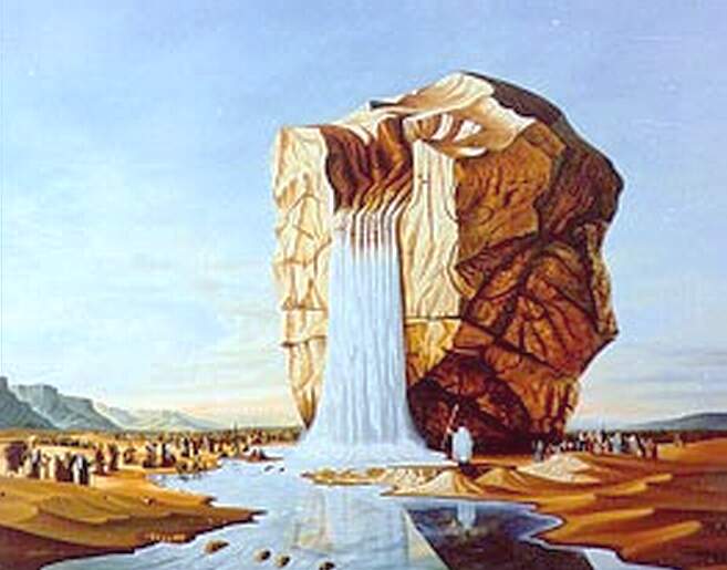 THE ROCK AND THE FOUR EXILES BY RAV BRAZIL