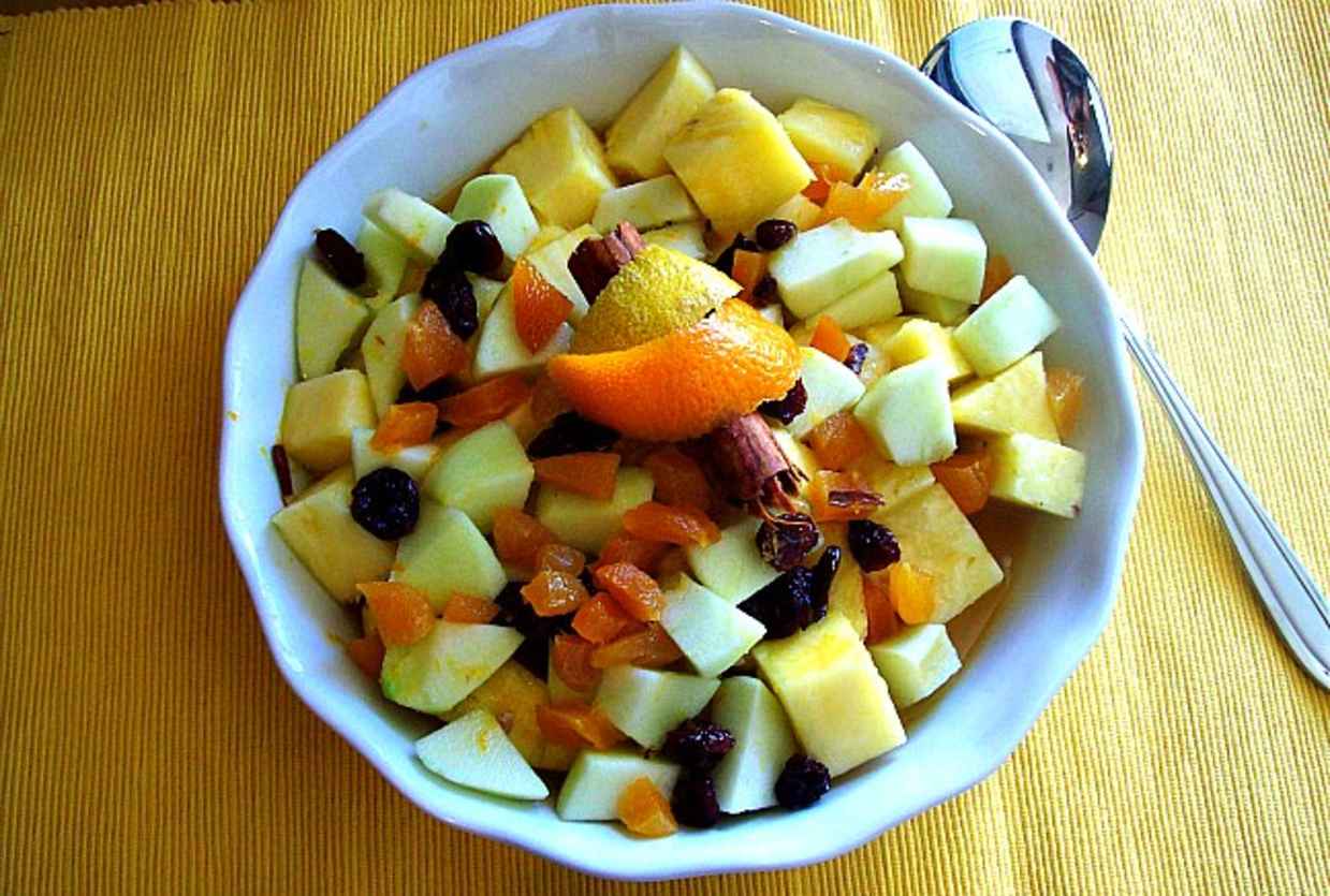 JoyofKosher’s Pine-Apple Fruit Salad by Tamar Genger
