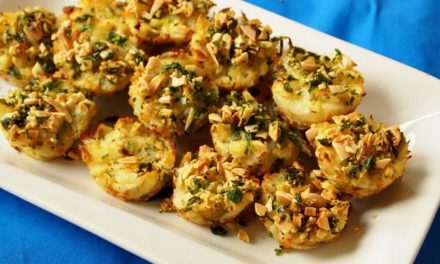 JoyofKosher’s Cauliflower Kugel Bites by Tamar Genger