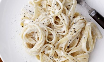 JoyOfKosher’s Light Pasta Alfredo by Jamie Geller