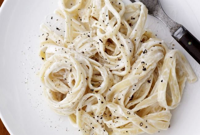 JoyOfKosher’s Light Pasta Alfredo by Jamie Geller