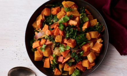 JoyofKosher’s Autumnal Vegetables in Ginger Coconut Curry by Jamie Geller