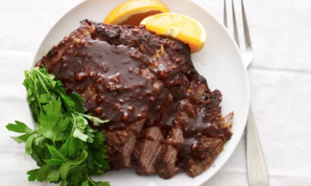 JoyOfKosher’s Garlic Honey Brisket by Jamie Geller