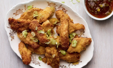 JoyOfKosher’s Crispy Coconut Chicken Fingers or Schnitzel by Jamie Geller
