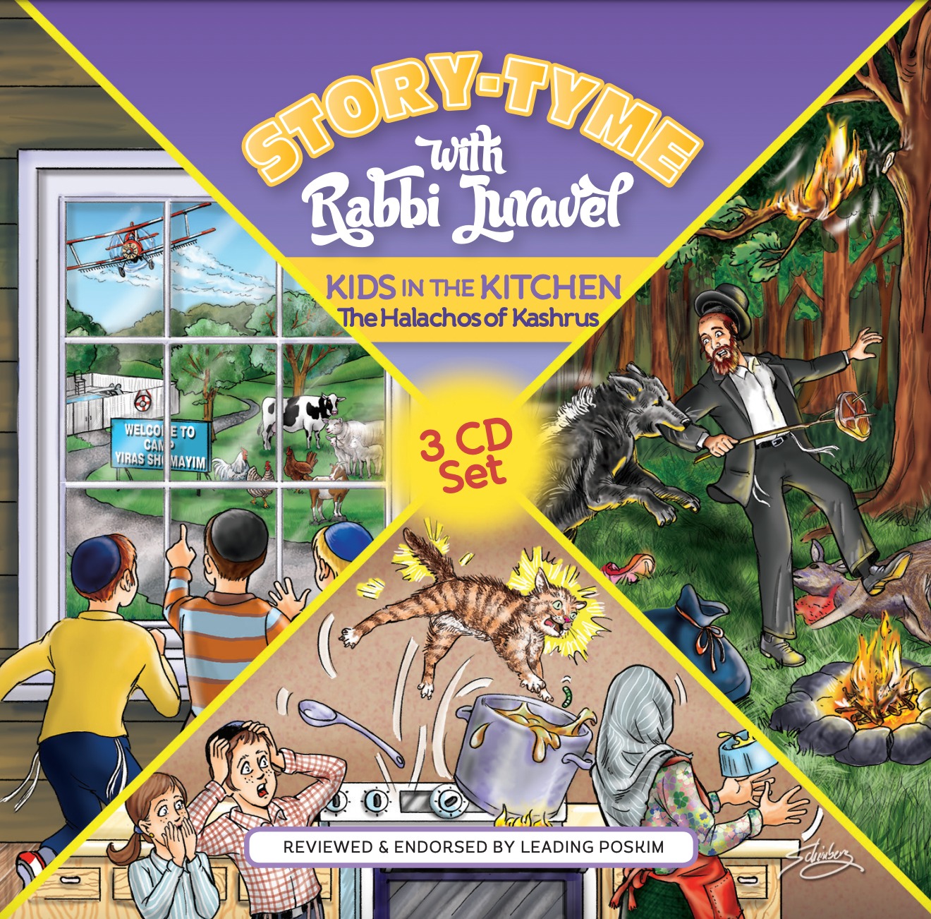 Story-Tyme With Rabbi Juravel | Kids in the Kitchen | The Halachos of Kashrus